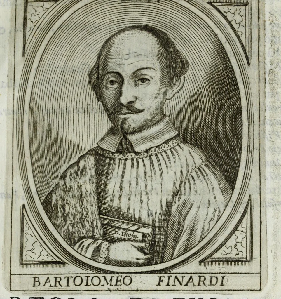An illustration from Scena letteraria de gli scrittori Bergamaschi : aperta alla curiosita' de suoi concittadini, 1664, leaf 563