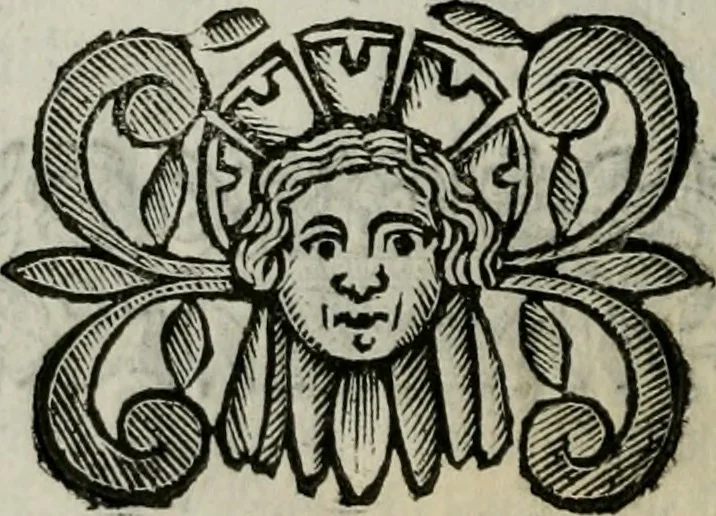 An illustration from Scena letteraria de gli scrittori bergamaschi aperta alla cvriosità de svoi concittadini .., 1664, leaf 153