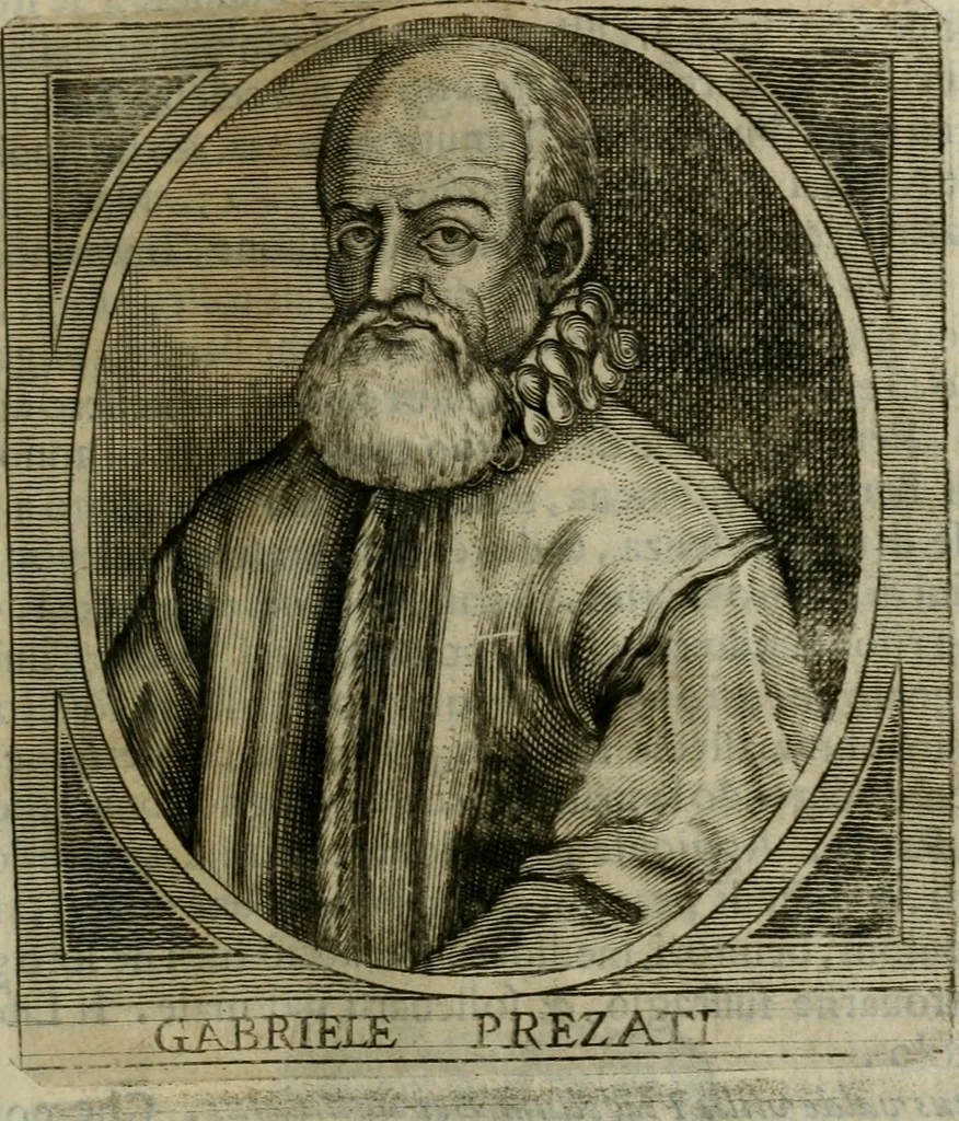 An illustration from Scena letteraria de gli scrittori bergamaschi aperta alla cvriosità de svoi concittadini .., 1664, leaf 200