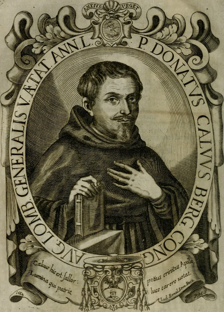 An illustration from Scena letteraria de gli scrittori bergamaschi aperta alla cvriosità de svoi concittadini .., 1664, leaf 21