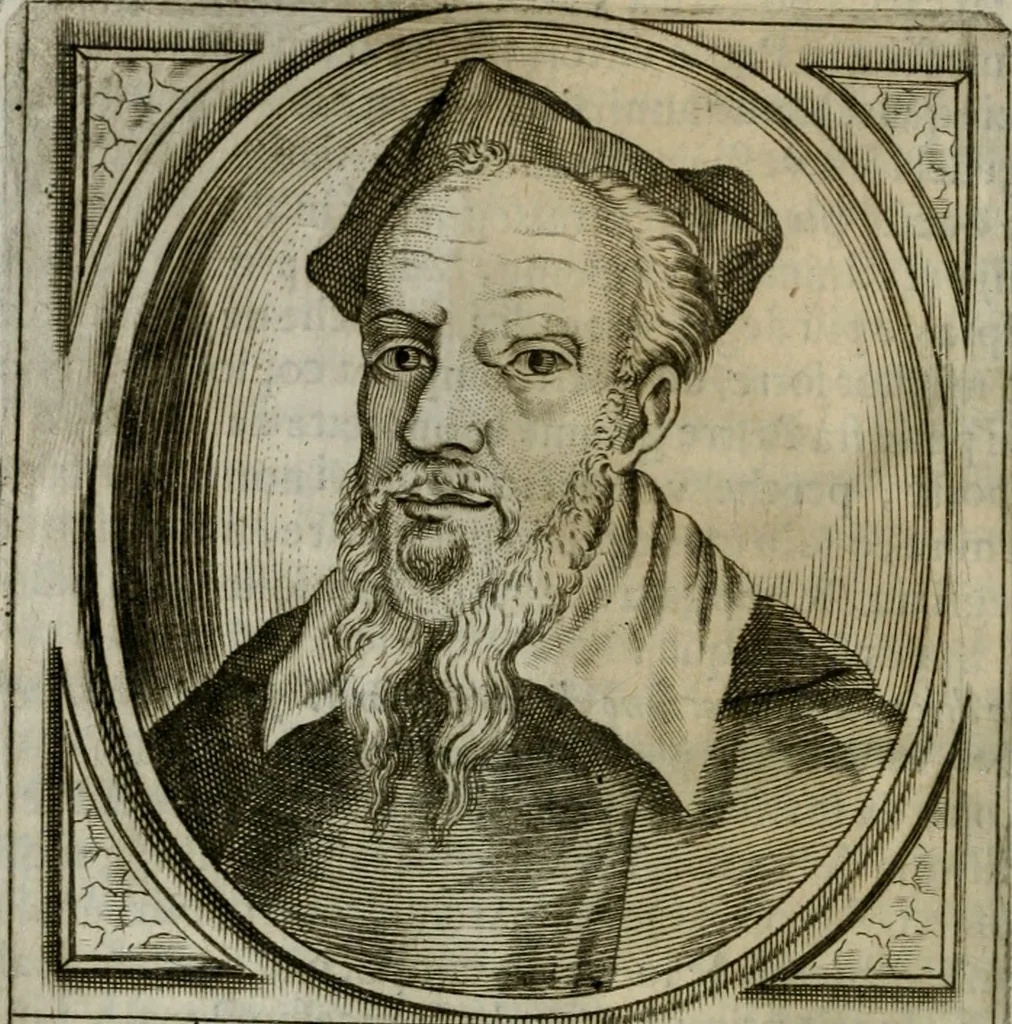 An illustration from Scena letteraria de gli scrittori bergamaschi aperta alla cvriosità de svoi concittadini .., 1664, leaf 269