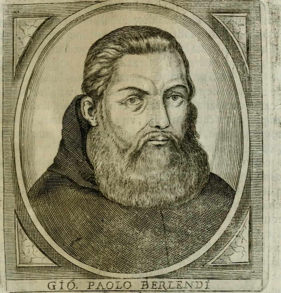 An illustration from Scena letteraria de gli scrittori bergamaschi aperta alla cvriosità de svoi concittadini .., 1664, leaf 282