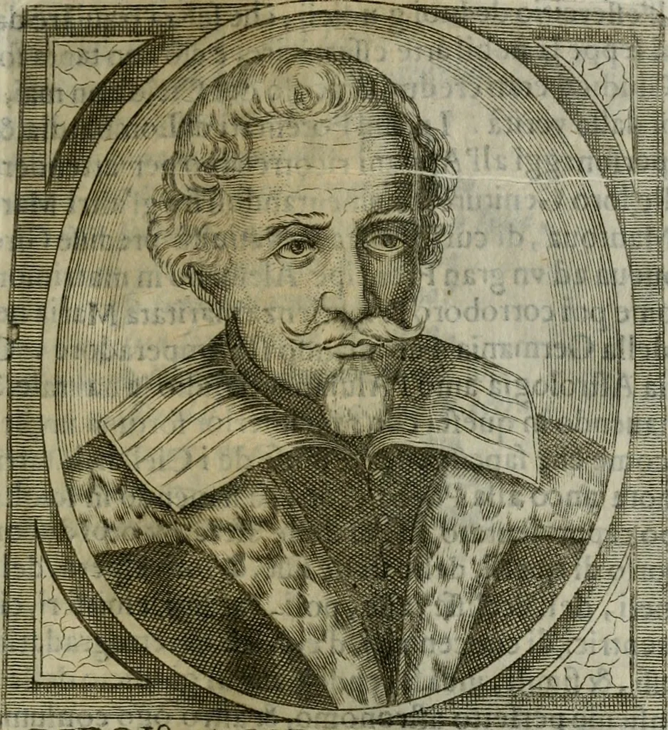 An illustration from Scena letteraria de gli scrittori bergamaschi aperta alla cvriosità de svoi concittadini .., 1664, leaf 294