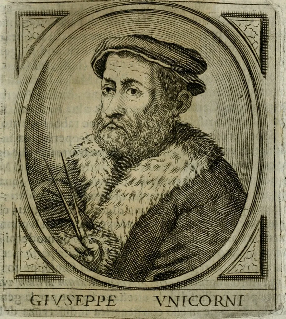 An illustration from Scena letteraria de gli scrittori bergamaschi aperta alla cvriosità de svoi concittadini .., 1664, leaf 312