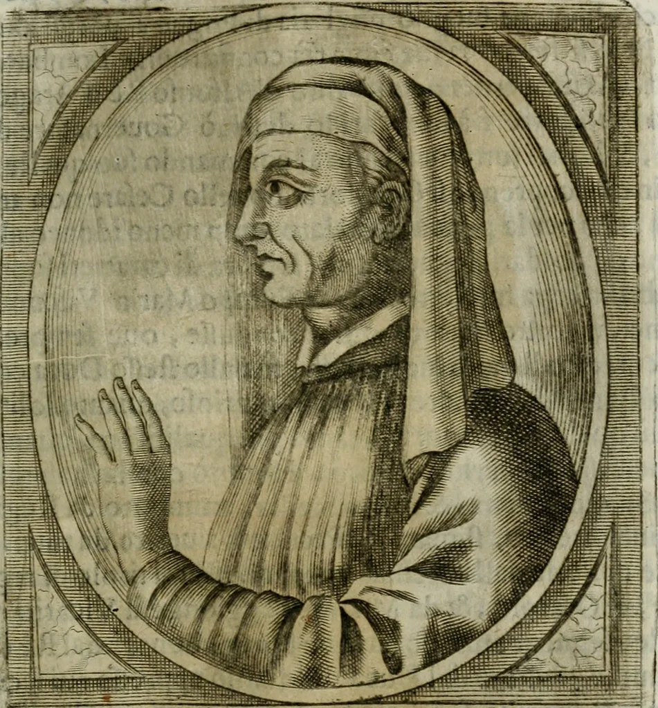 An illustration from Scena letteraria de gli scrittori bergamaschi aperta alla cvriosità de svoi concittadini .., 1664, leaf 336