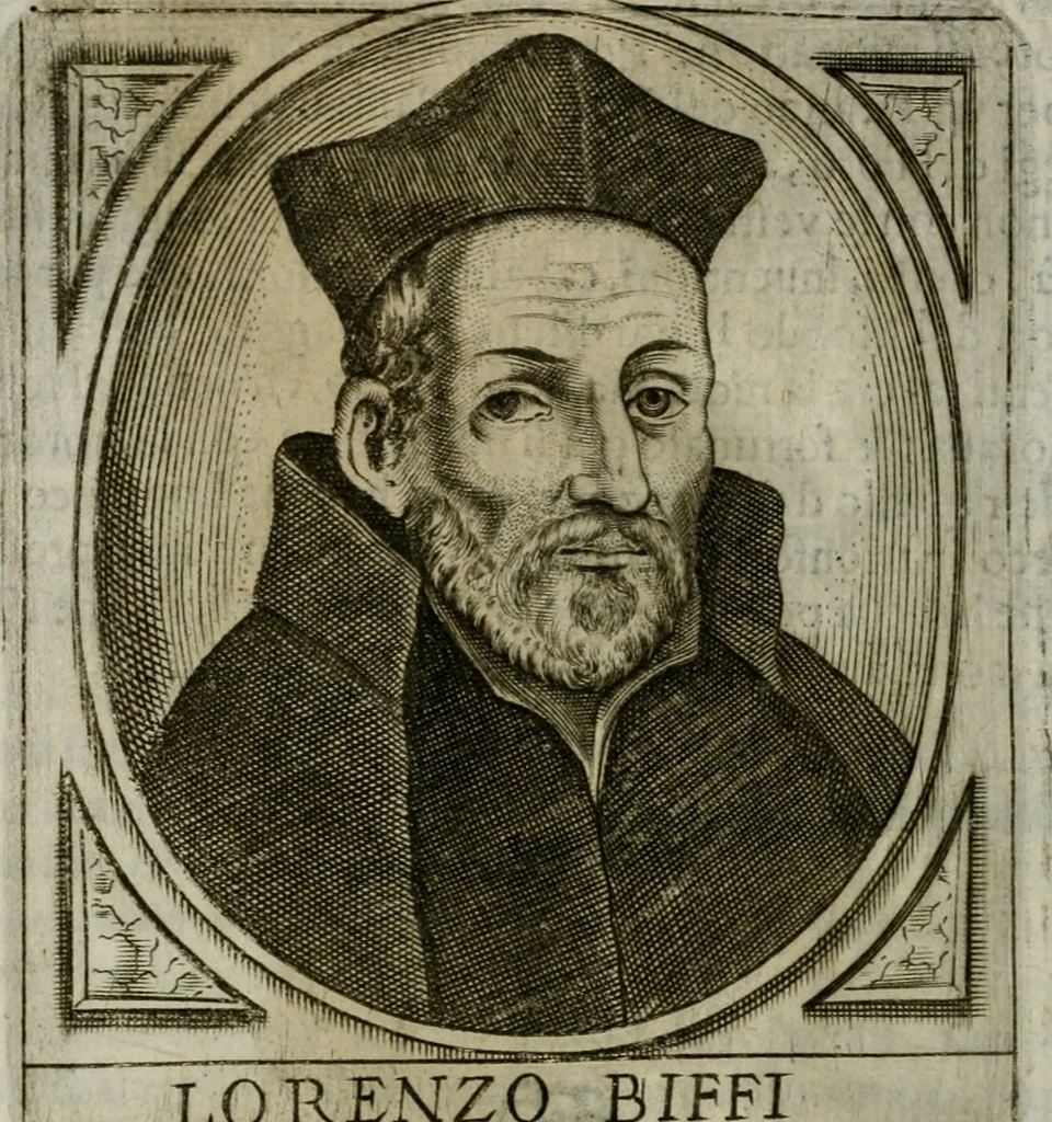 An illustration from Scena letteraria de gli scrittori bergamaschi aperta alla cvriosità de svoi concittadini .., 1664, leaf 389