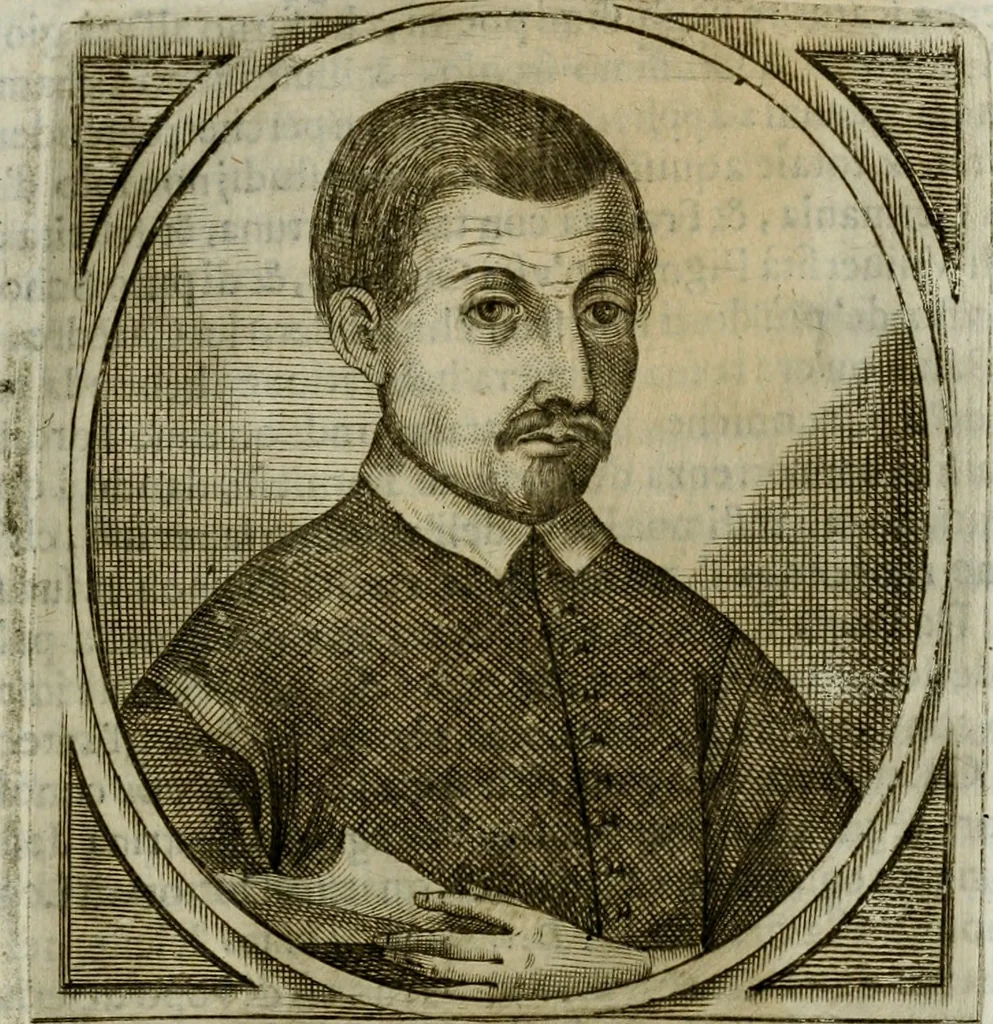 An illustration from Scena letteraria de gli scrittori bergamaschi aperta alla cvriosità de svoi concittadini .., 1664, leaf 412