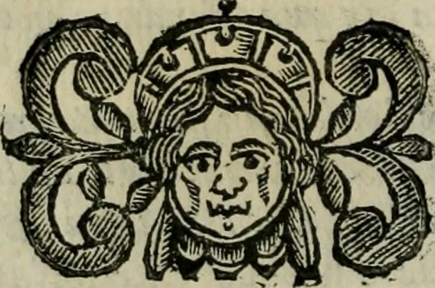An illustration from Scena letteraria de gli scrittori bergamaschi aperta alla cvriosità de svoi concittadini .., 1664, leaf 585