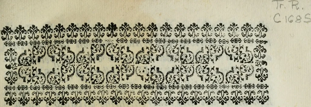 An illustration from Scena letteraria de gli scrittori bergamaschi aperta alla cvriosità de svoi concittadini .., 1664, leaf 6