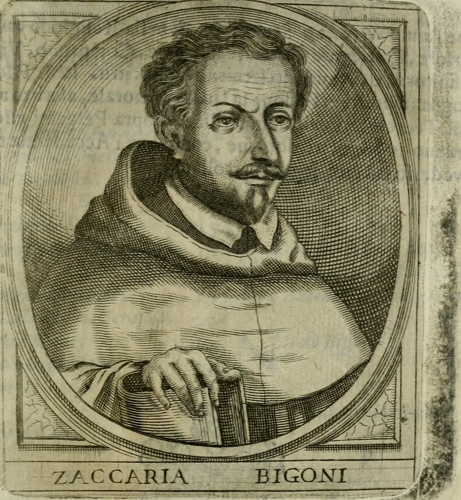 An illustration from Scena letteraria de gli scrittori bergamaschi aperta alla cvriosità de svoi concittadini .., 1664, leaf 602