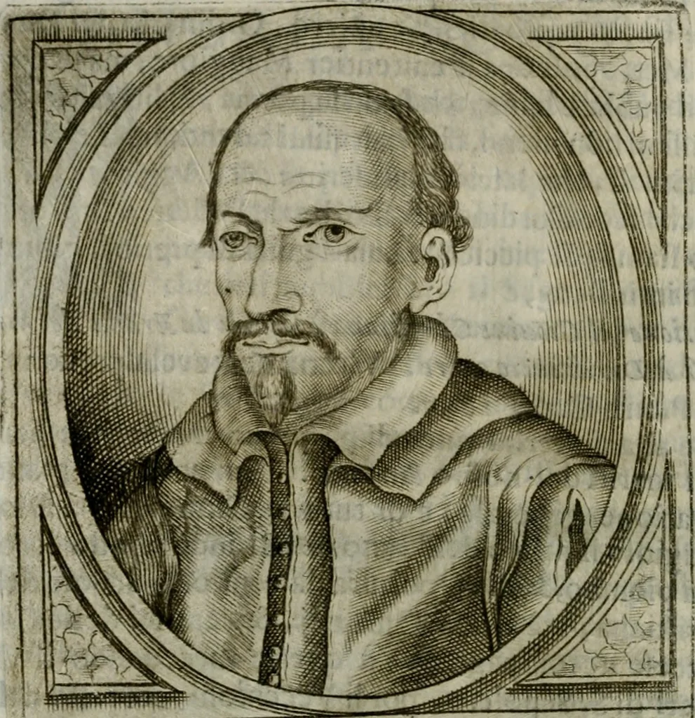 An illustration from Scena letteraria de gli scrittori bergamaschi aperta alla cvriosità de svoi concittadini .., 1664, leaf 67