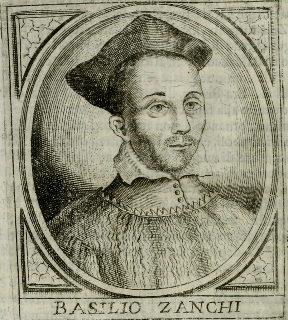 An illustration from Scena letteraria de gli scrittori bergamaschi aperta alla cvriosità de svoi concittadini .., 1664, leaf 95