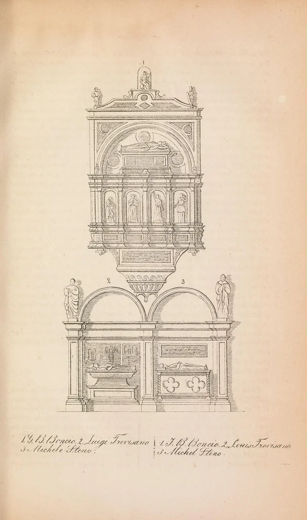 An illustration from Scene di Venezia, 1845, leaf 439