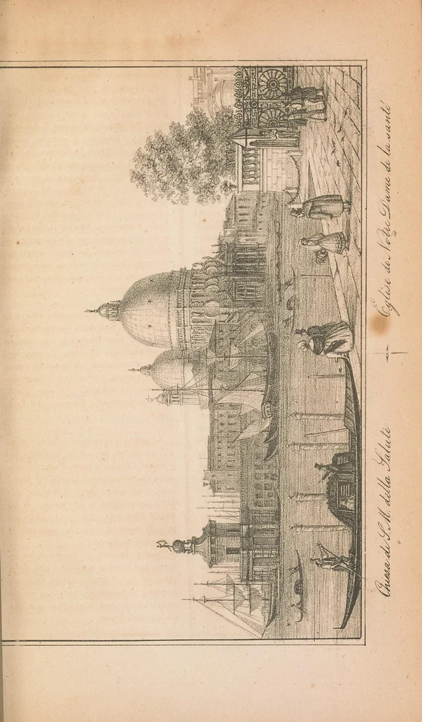 An illustration from Scene di Venezia, 1845, leaf 455