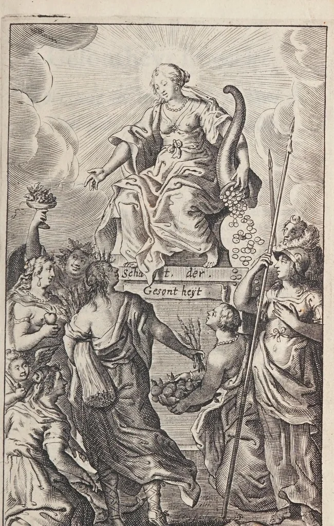 An illustration from Schat der gesontheyt / Ioh. van Beverwyck., 1638, leaf 7