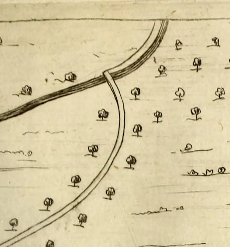 An illustration from Schau-Platz dess Niederlandes oder: Es sey die Beschreibung der siebenzehen Provincien desselben, : mit beygefügten Grundrissen der Städt und vornehmen Vestungen, von wem sie de facto besessen, wie, auff was Weiss, vnd zu welcher Zeit sie erworben Worden., 1673, leaf 267