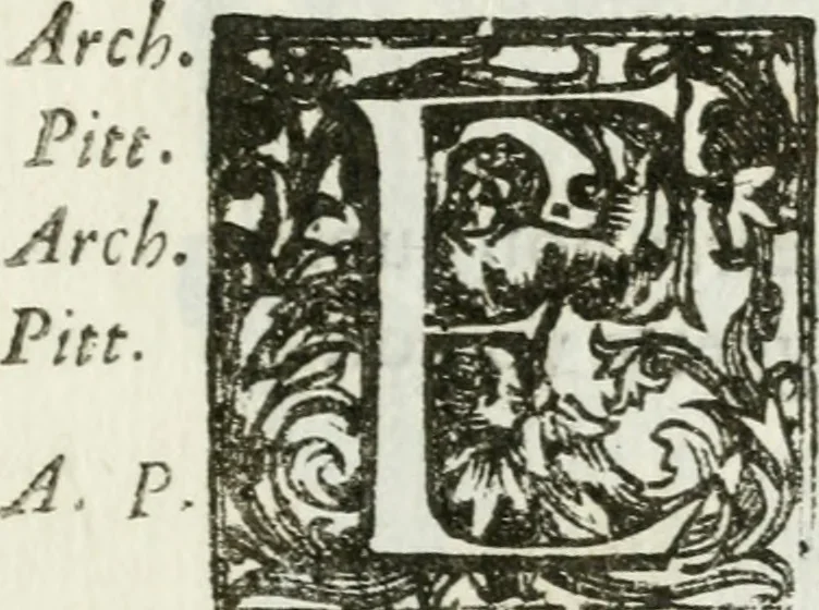 An illustration from Scherzi armoniosi, 1658, leaf 10