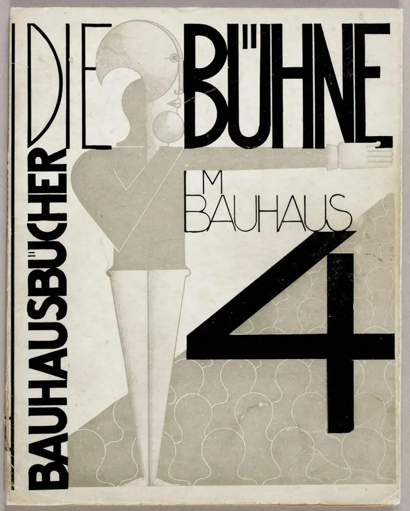 An illustration from Oskar Schlemmer et Al. - Die Bühne am Bauhaus, 1925, leaf 0