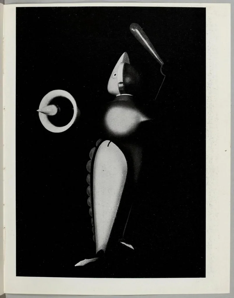 An illustration from Oskar Schlemmer et Al. - Die Bühne am Bauhaus, 1925, leaf 34