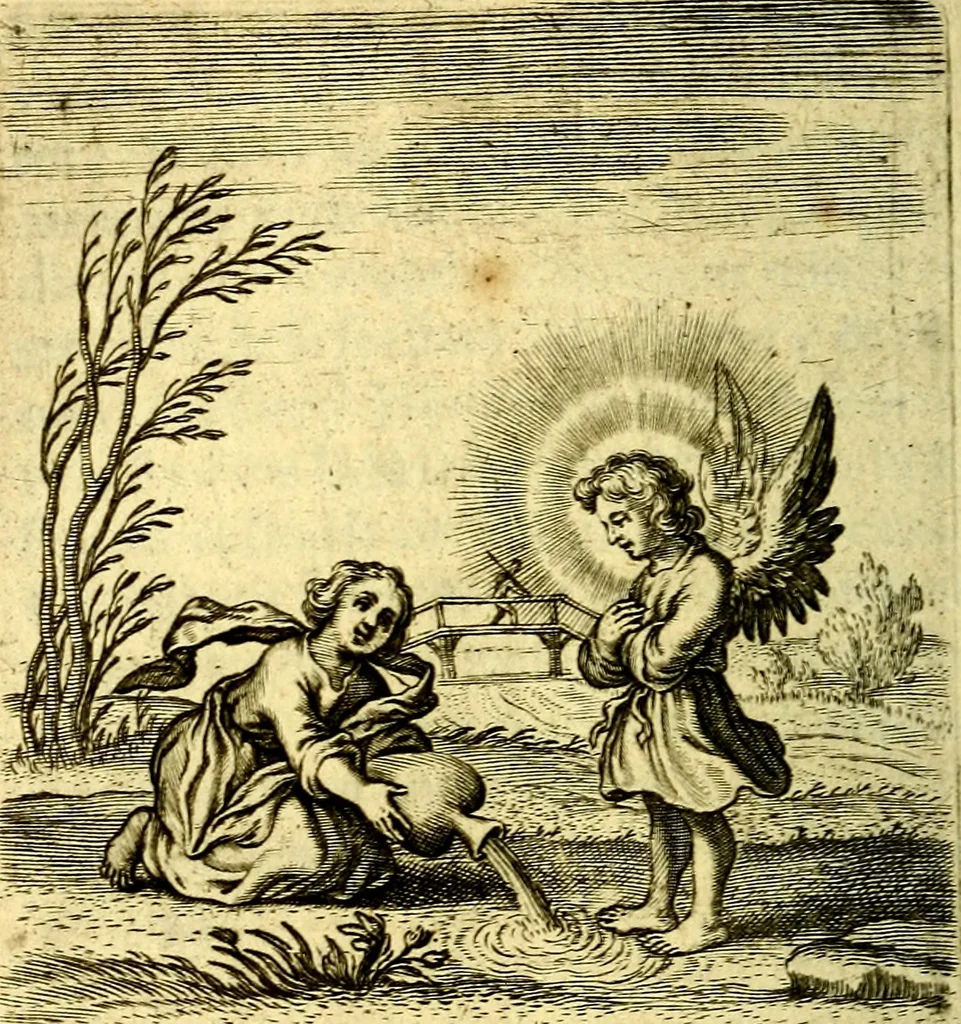 An illustration from Schola cordis siue aversi à deo cordis ac eumdem reductio, et instructio .., 1663, leaf 213