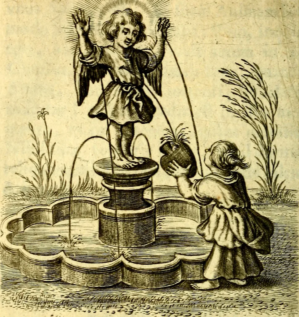 An illustration from Schola cordis siue aversi à deo cordis ac eumdem reductio, et instructio .., 1663, leaf 265