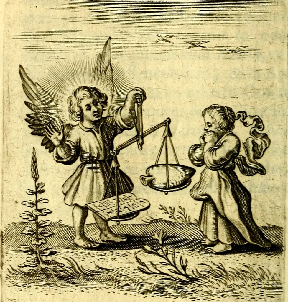 An illustration from Schola cordis siue aversi à deo cordis ac eumdem reductio, et instructio .., 1663, leaf 305