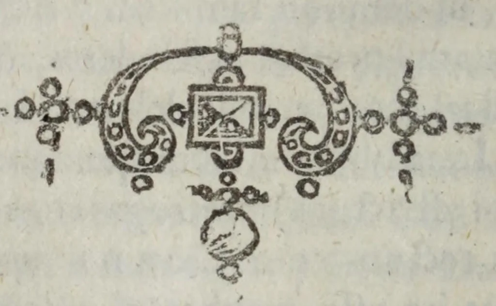 An illustration from Schola cordis, sive, Aversià Deo Cordis ad eumdem reductio, et instructio, 1699, leaf 692