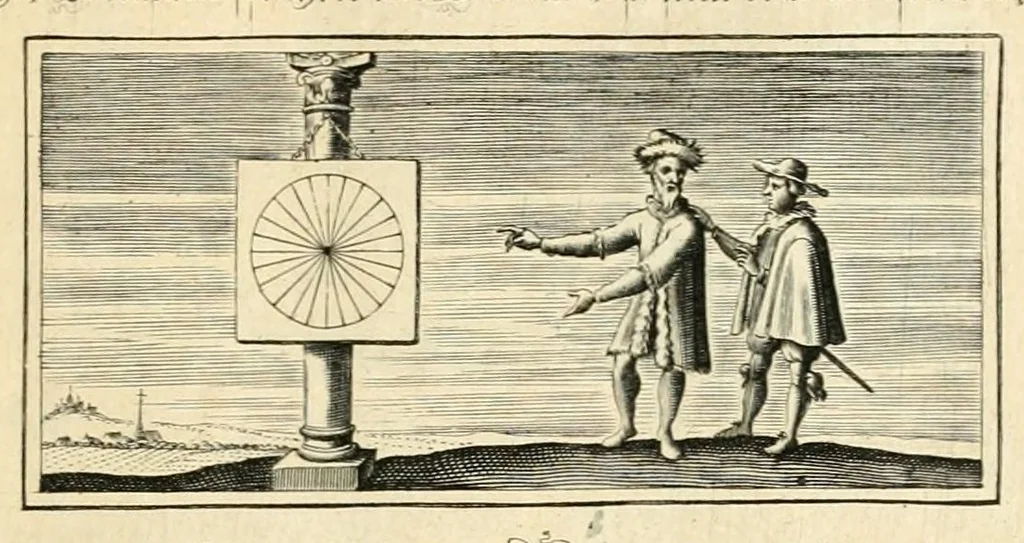 An illustration from Schöne ausserlesene sin[n]reiche Figuren auch Gleichnussen Erkläringen Gebettlein vnd hohe Lehr[n] : zum Theil auss heiliger Schrifft wie auch zum Theil auss der alten Christlichen Kirchen Lehrer[n] Schrifften gezogen vnd in Teutsche Reimen verfasst, leaf 81