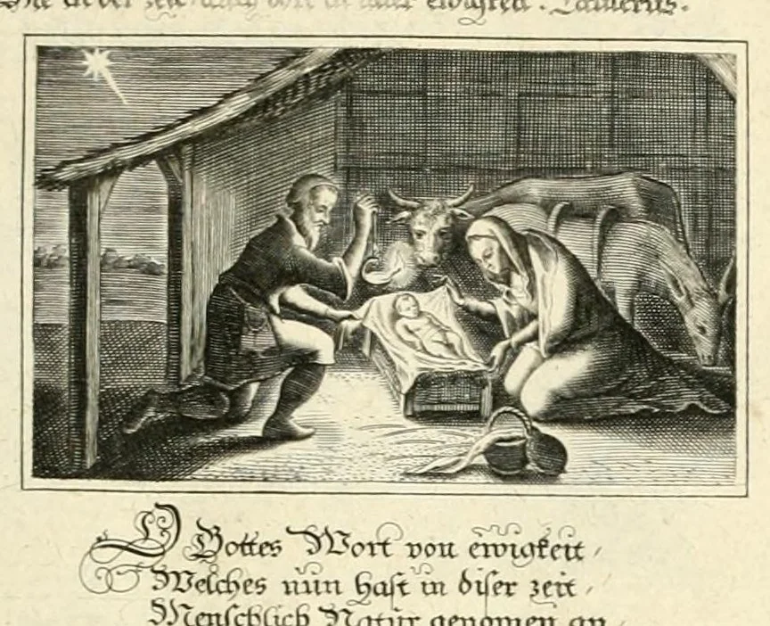 An illustration from Schöne ausserlesene sin[n]reiche Figuren auch Gleichnussen Erkläringen Gebettlein vnd hohe Lehr[n] : zum Theil auss heiliger Schrifft wie auch zum Theil auss der alten Christlichen Kirchen Lehrer[n] Schrifften gezogen vnd in Teutsche Reimen verfasst, leaf 93