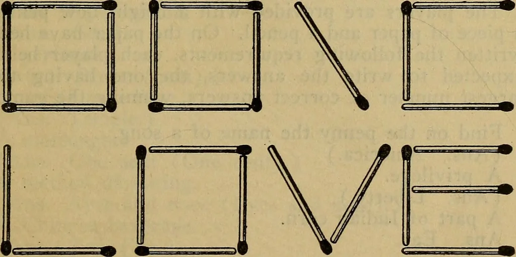 An illustration from School, church, and home games, 1921, leaf 90