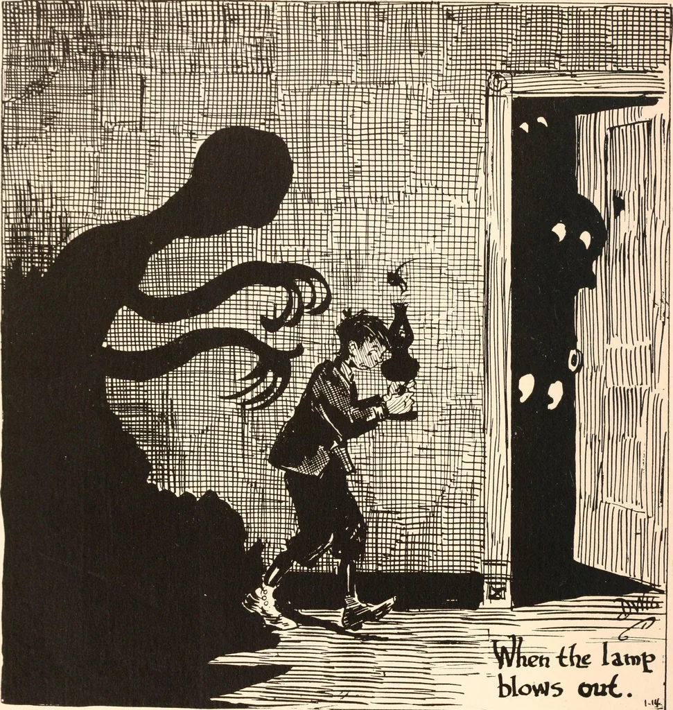 An illustration from School days, 1919, leaf 101