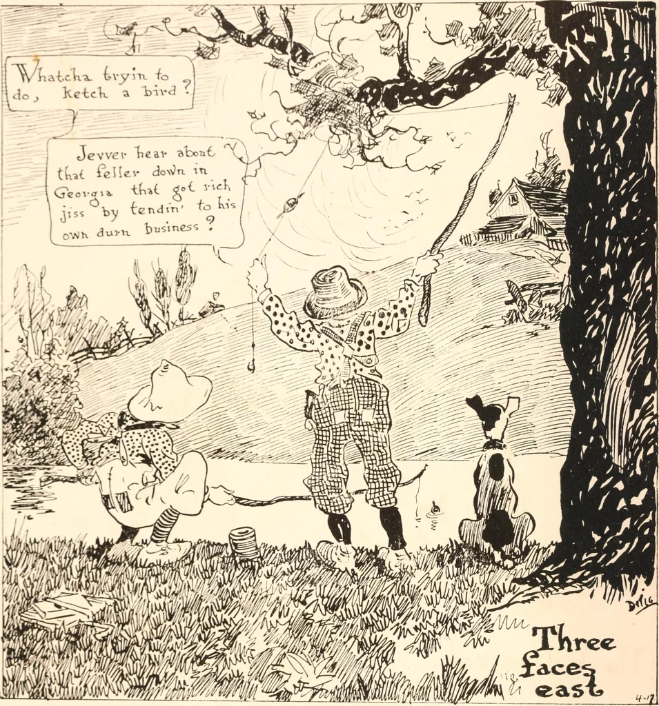 An illustration from School days, 1919, leaf 11