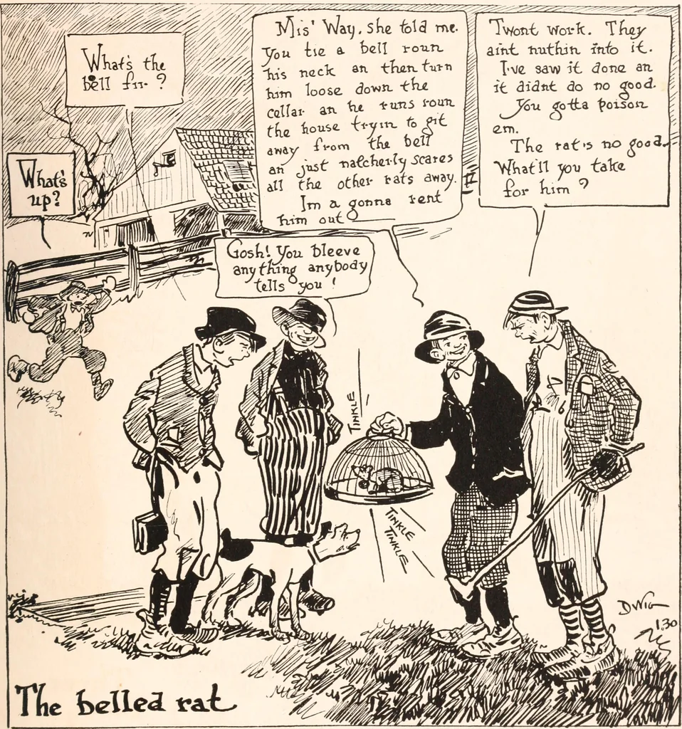 An illustration from School days, 1919, leaf 12