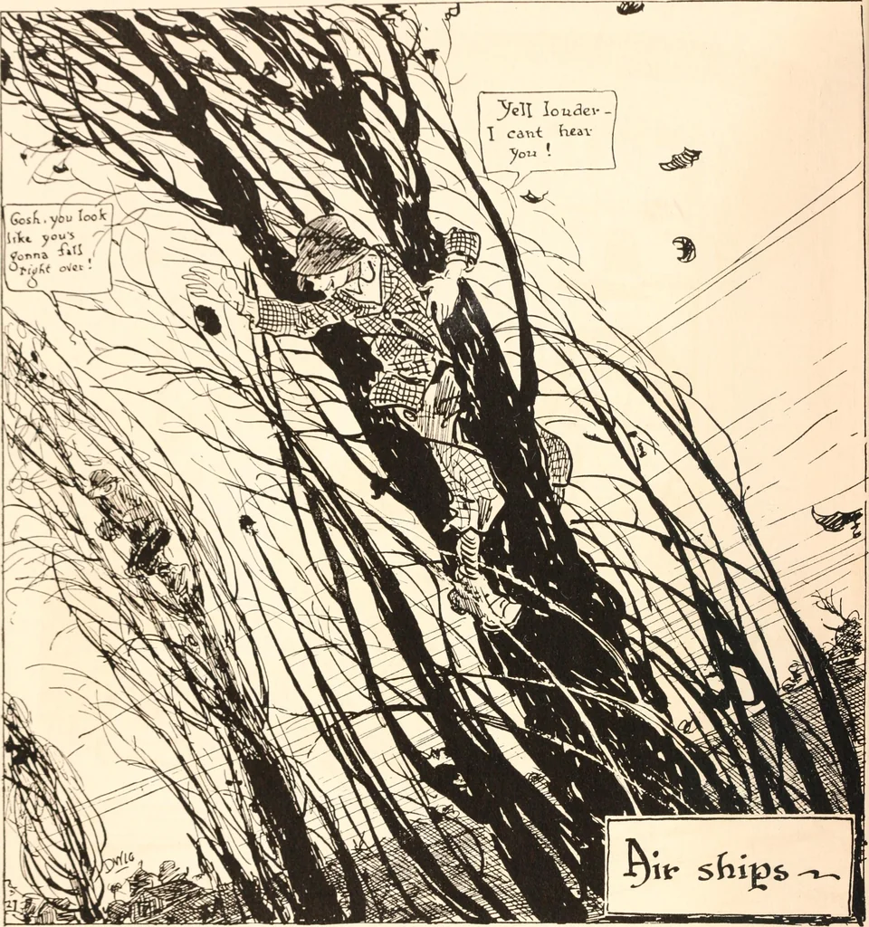 An illustration from School days, 1919, leaf 15