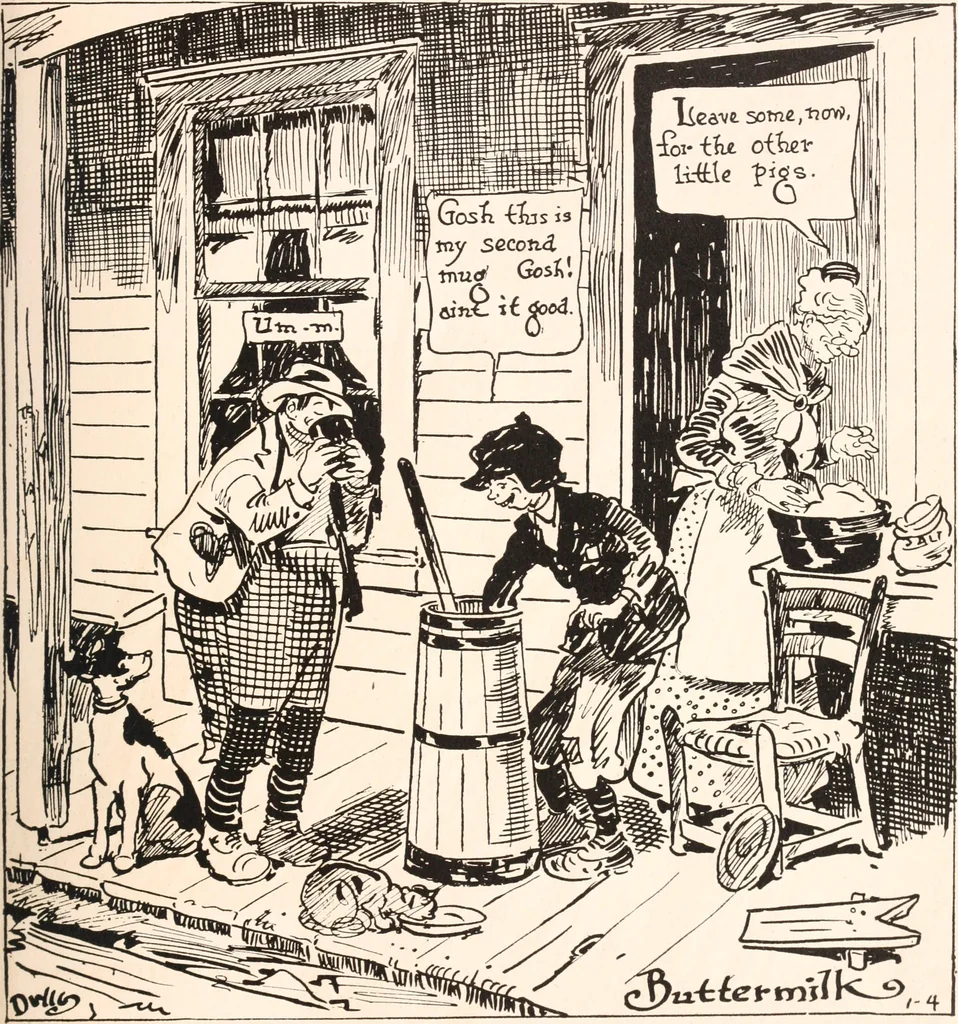 An illustration from School days, 1919, leaf 16