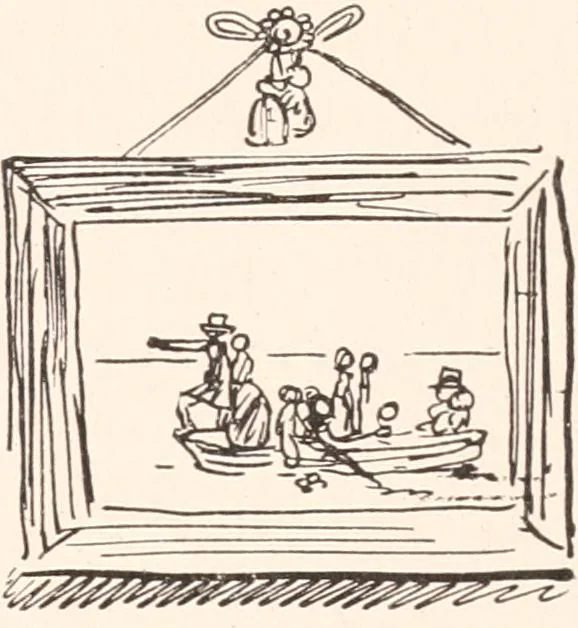 An illustration from School days, 1919, leaf 18