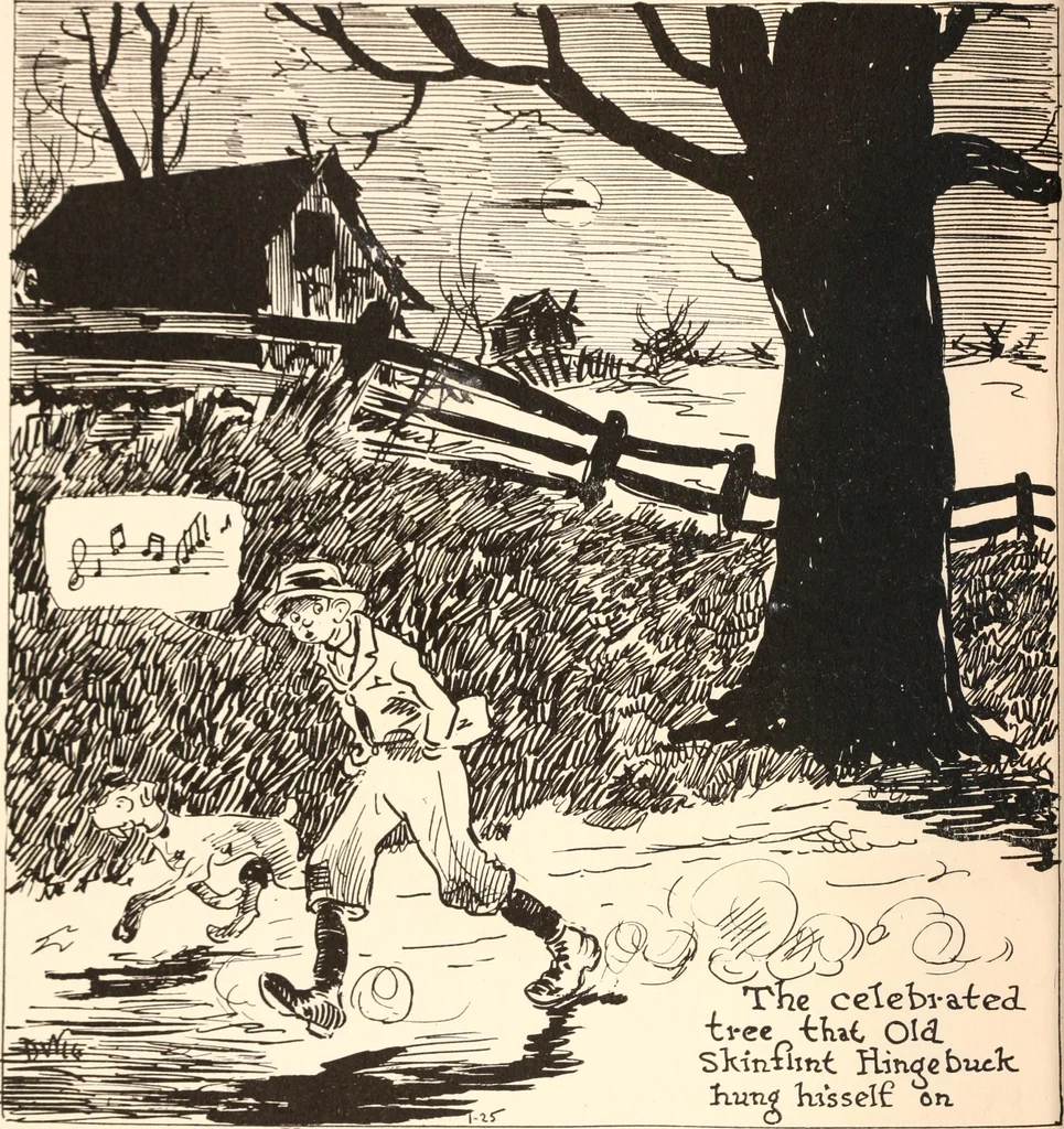 An illustration from School days, 1919, leaf 19