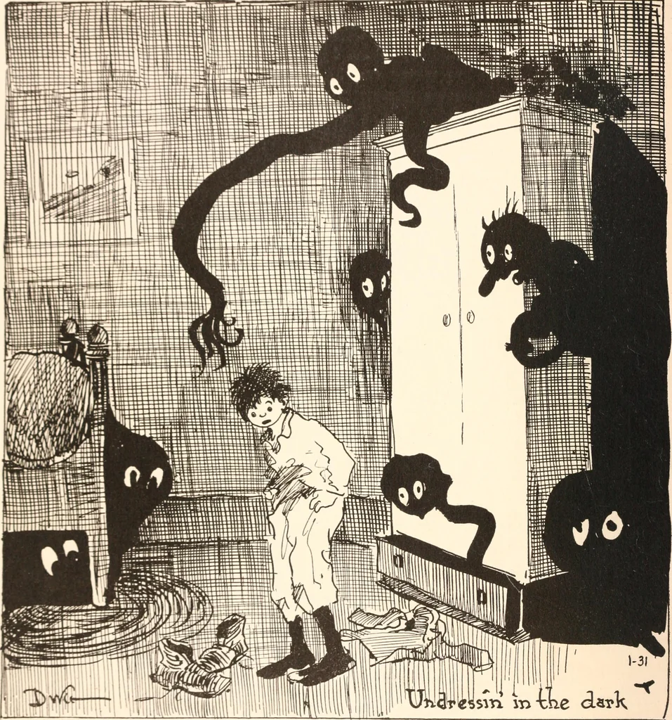 An illustration from School days, 1919, leaf 21