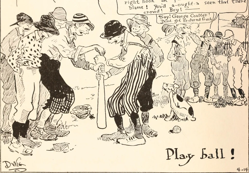 An illustration from School days, 1919, leaf 23