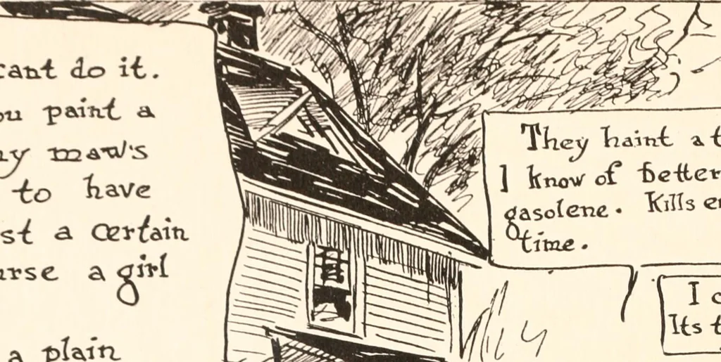 An illustration from School days, 1919, leaf 31