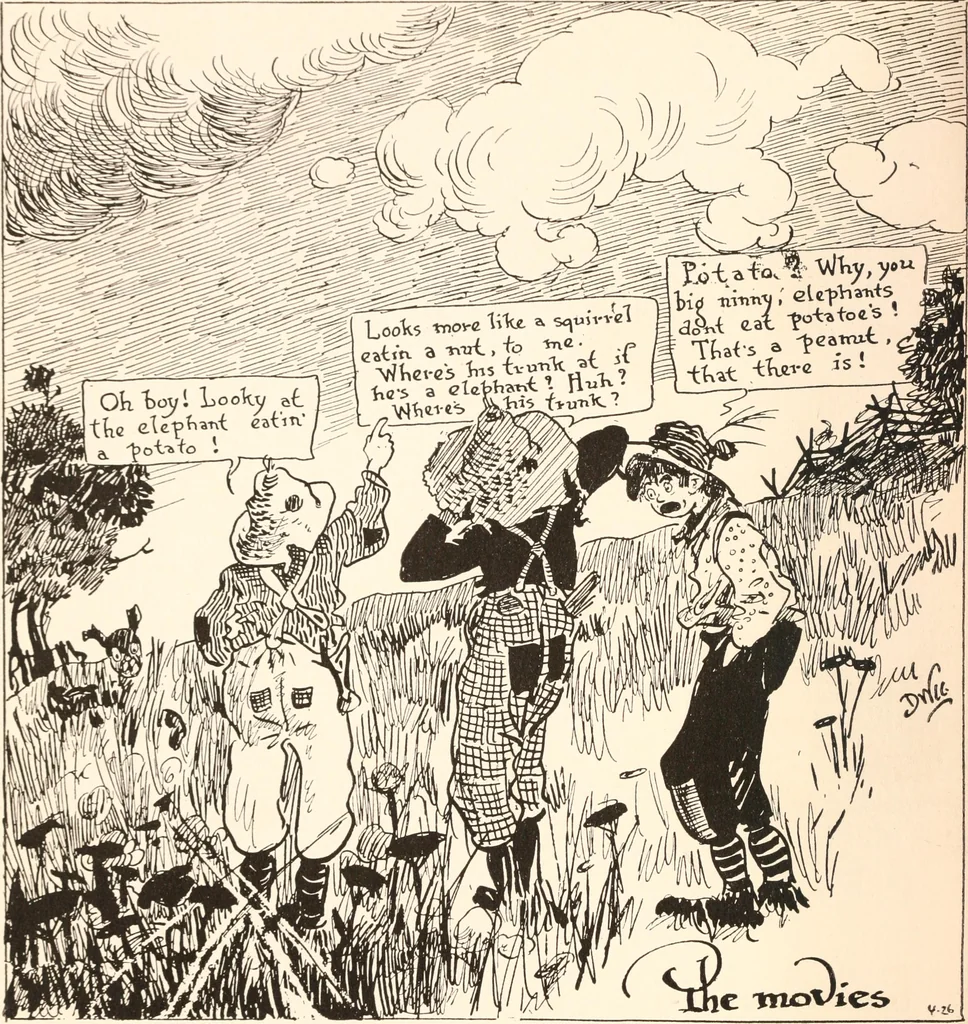 An illustration from School days, 1919, leaf 33