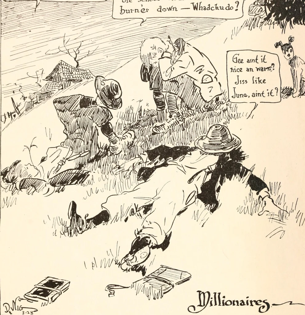 An illustration from School days, 1919, leaf 35