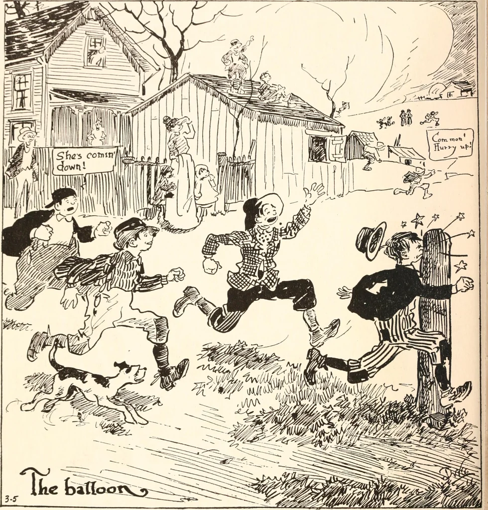 An illustration from School days, 1919, leaf 39