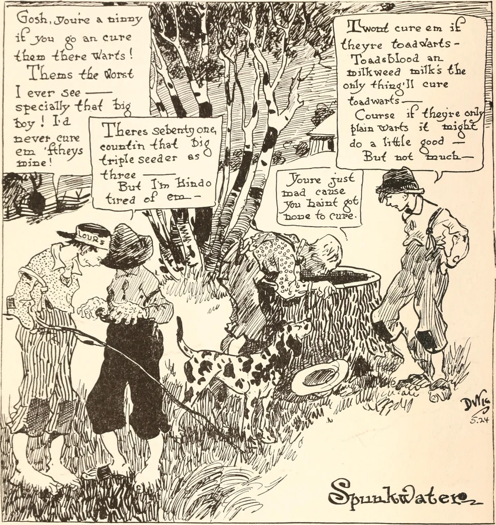An illustration from School days, 1919, leaf 41