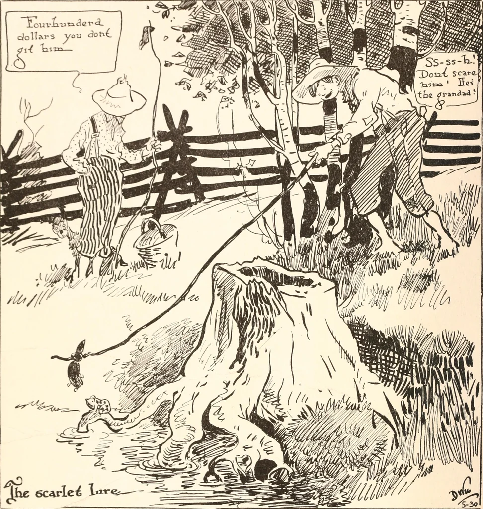 An illustration from School days, 1919, leaf 43