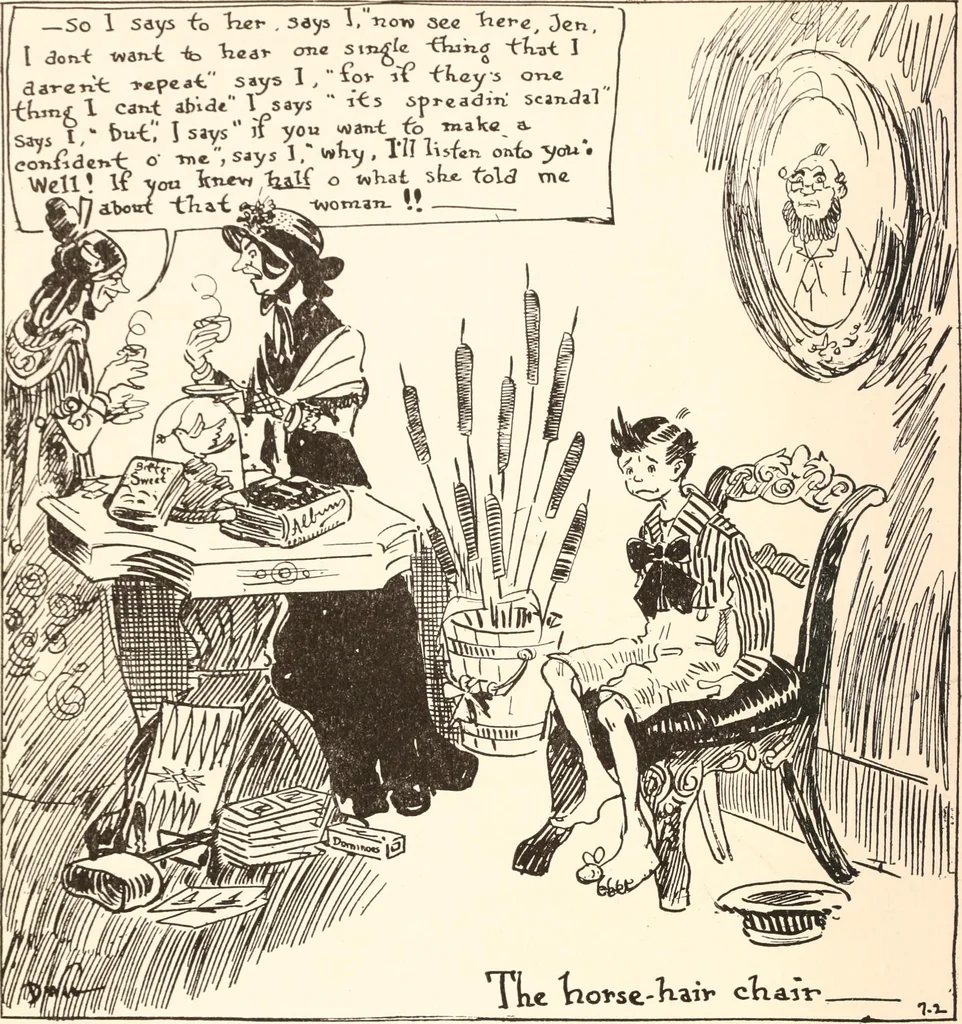 An illustration from School days, 1919, leaf 47