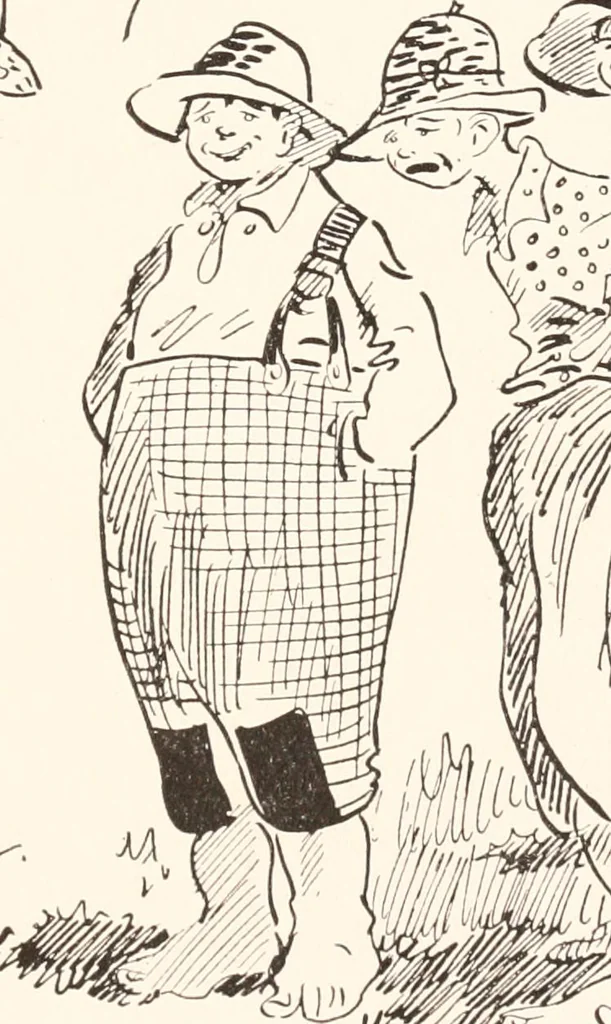 An illustration from School days, 1919, leaf 50