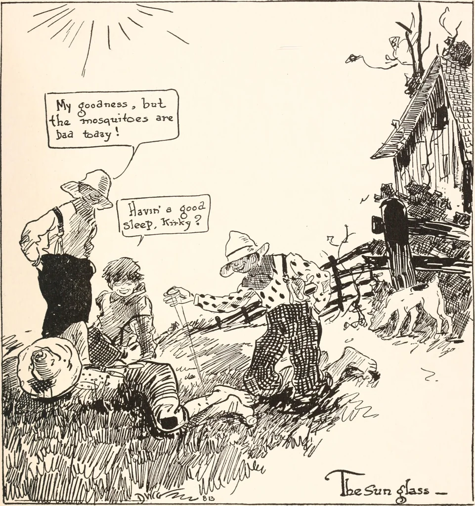 An illustration from School days, 1919, leaf 52