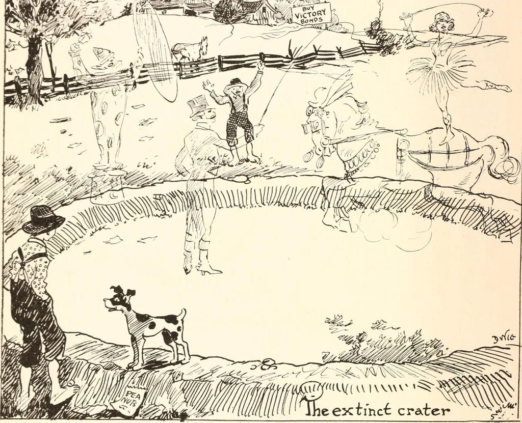 An illustration from School days, 1919, leaf 55