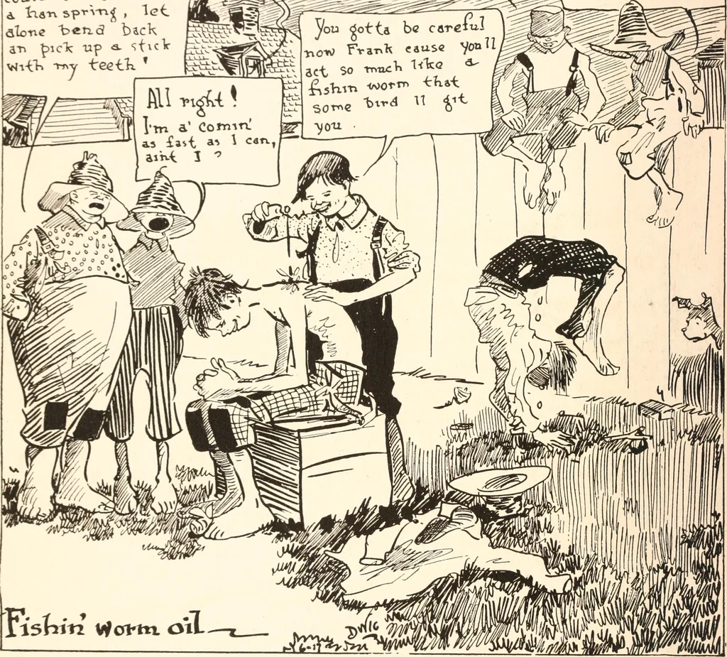 An illustration from School days, 1919, leaf 69
